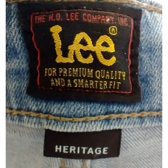 Lee Women's Jeans Button Fly Heritage Flares Bell Bottoms Stretch - 32 x 31 (14) - Picture 5 of 9